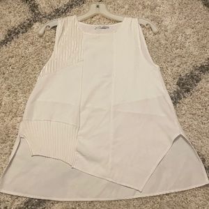 Zara White Dress Tank